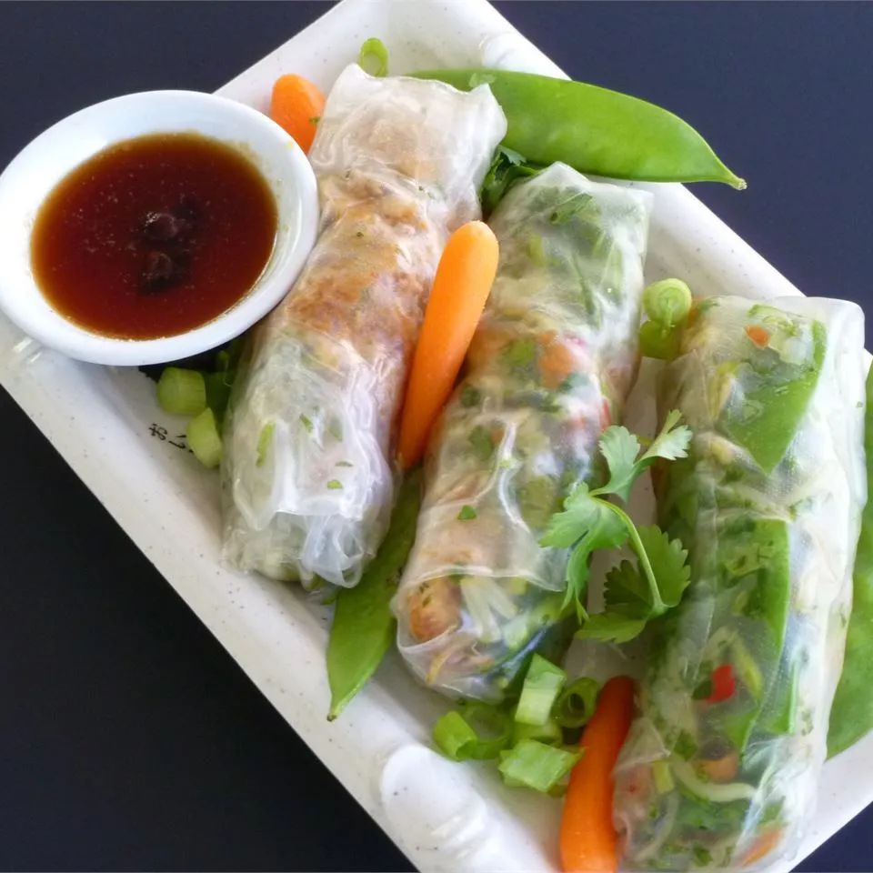 Thai Chicken Spring Rolls