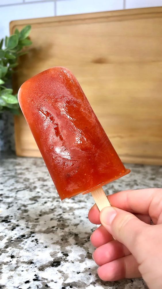 Diy Ketchup Ice Pops