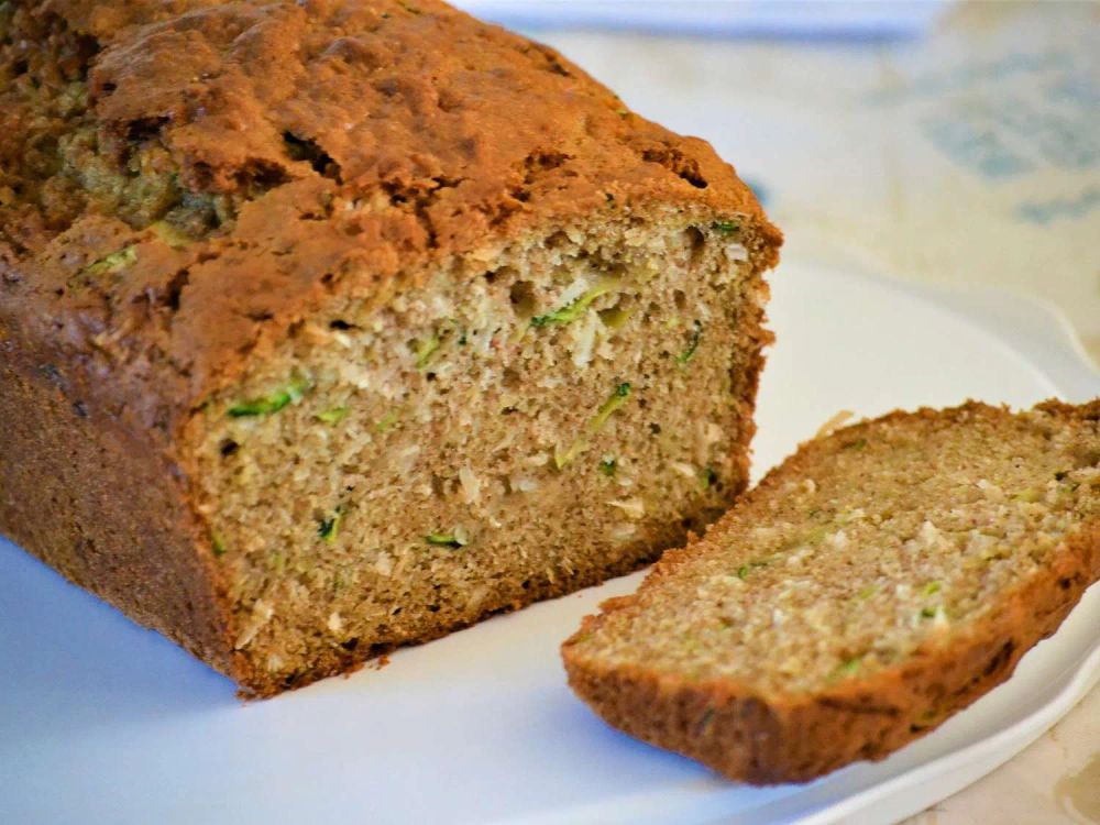 Zucchini Bread with Coconut