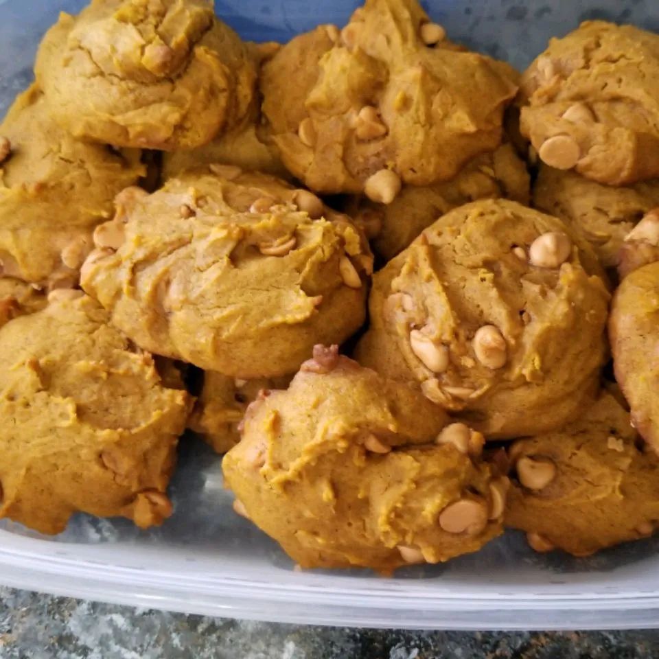 Pumpkin Butterscotch Cookies