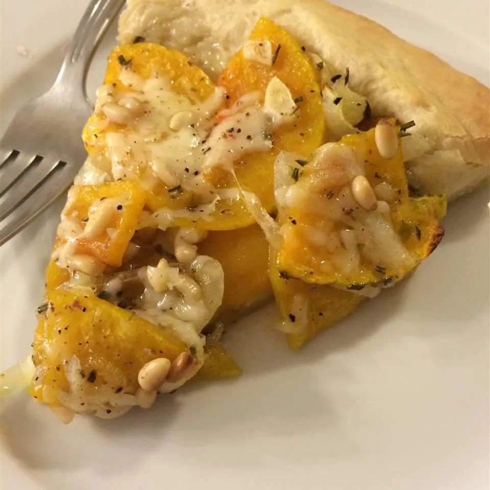 Butternut Squash Pizzas with Rosemary