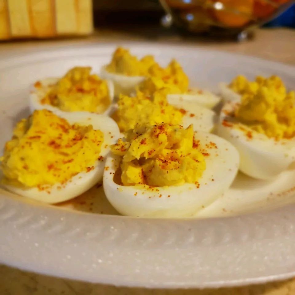 Cajun Deviled Eggs