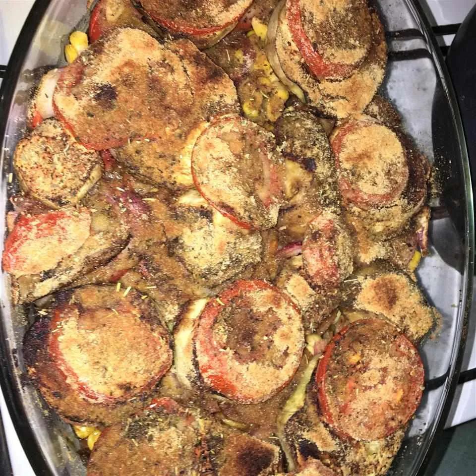 Eggplant and Tomato Casserole