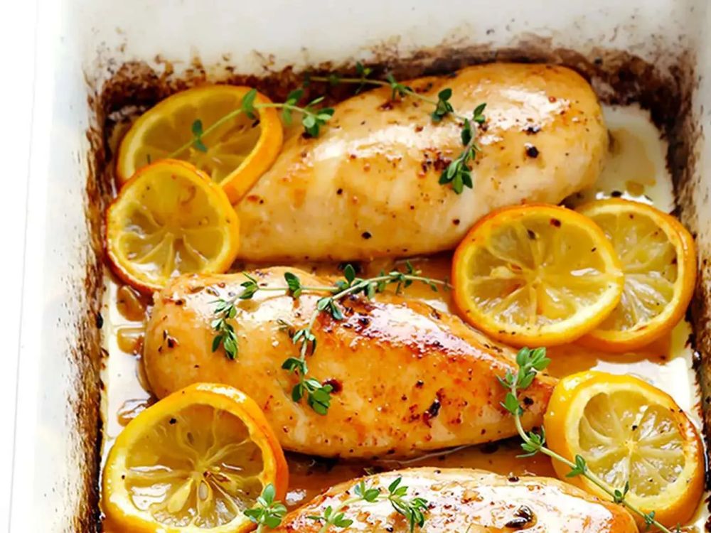 Baked Lemon-Dill Chicken Breasts