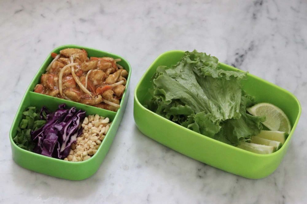 Thai Lettuce Wrap Bento Box