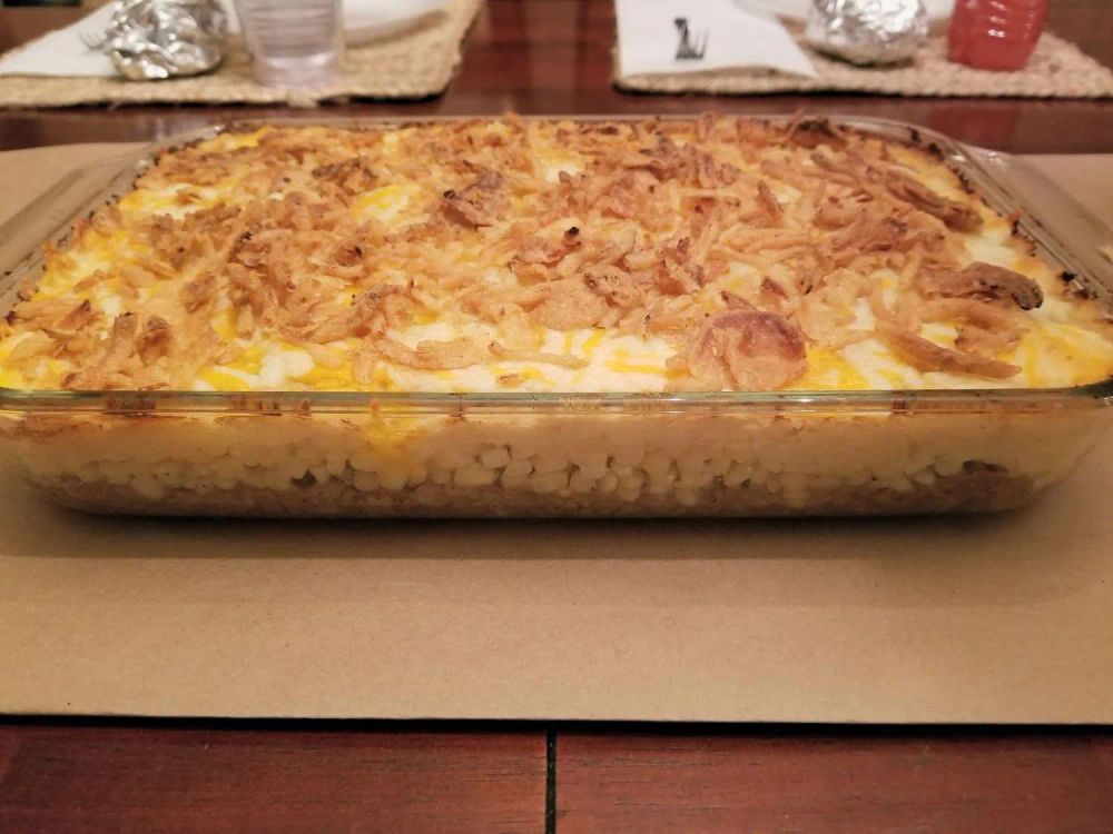 Healthy Shepherd's Pie with Ground Turkey