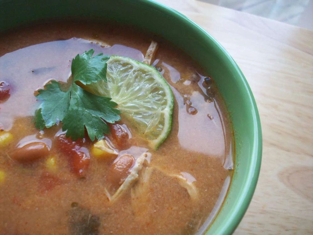 Slow-Cooker Chicken Tortilla Soup