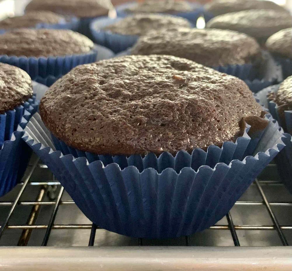 Chocolate-Pumpkin Cupcakes