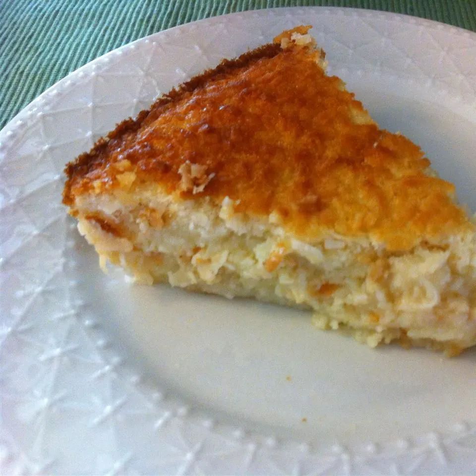 No Crust Coconut Pie