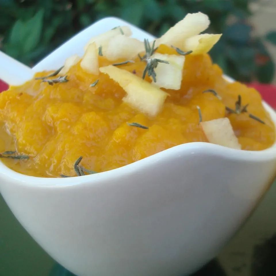 Butternut Squash and Apple Soup