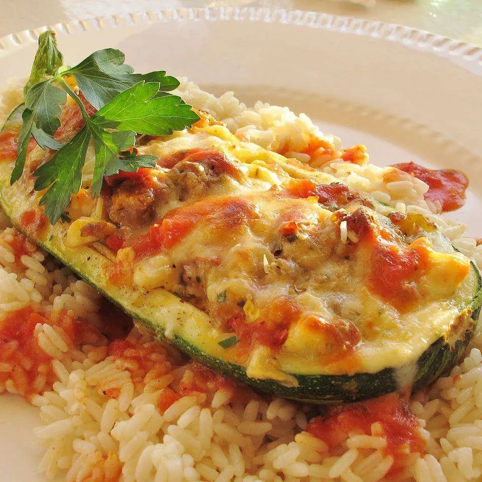 Stuffed Zucchini