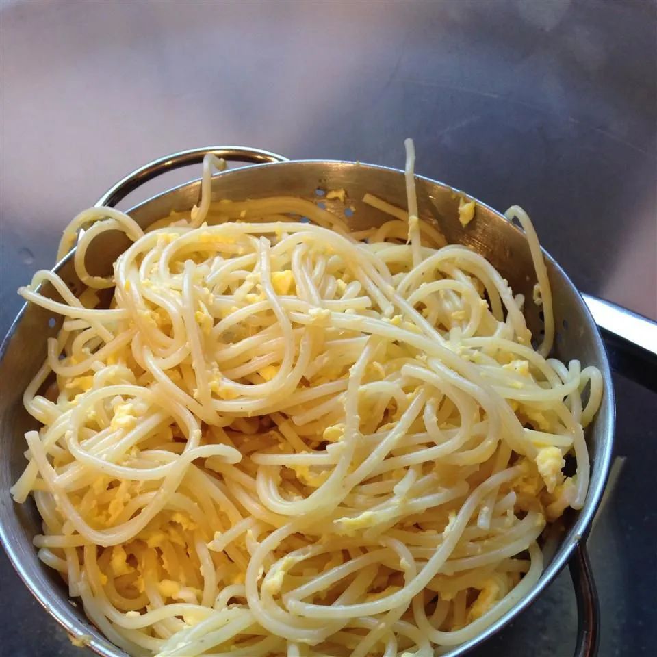 Eggs and Spaghetti