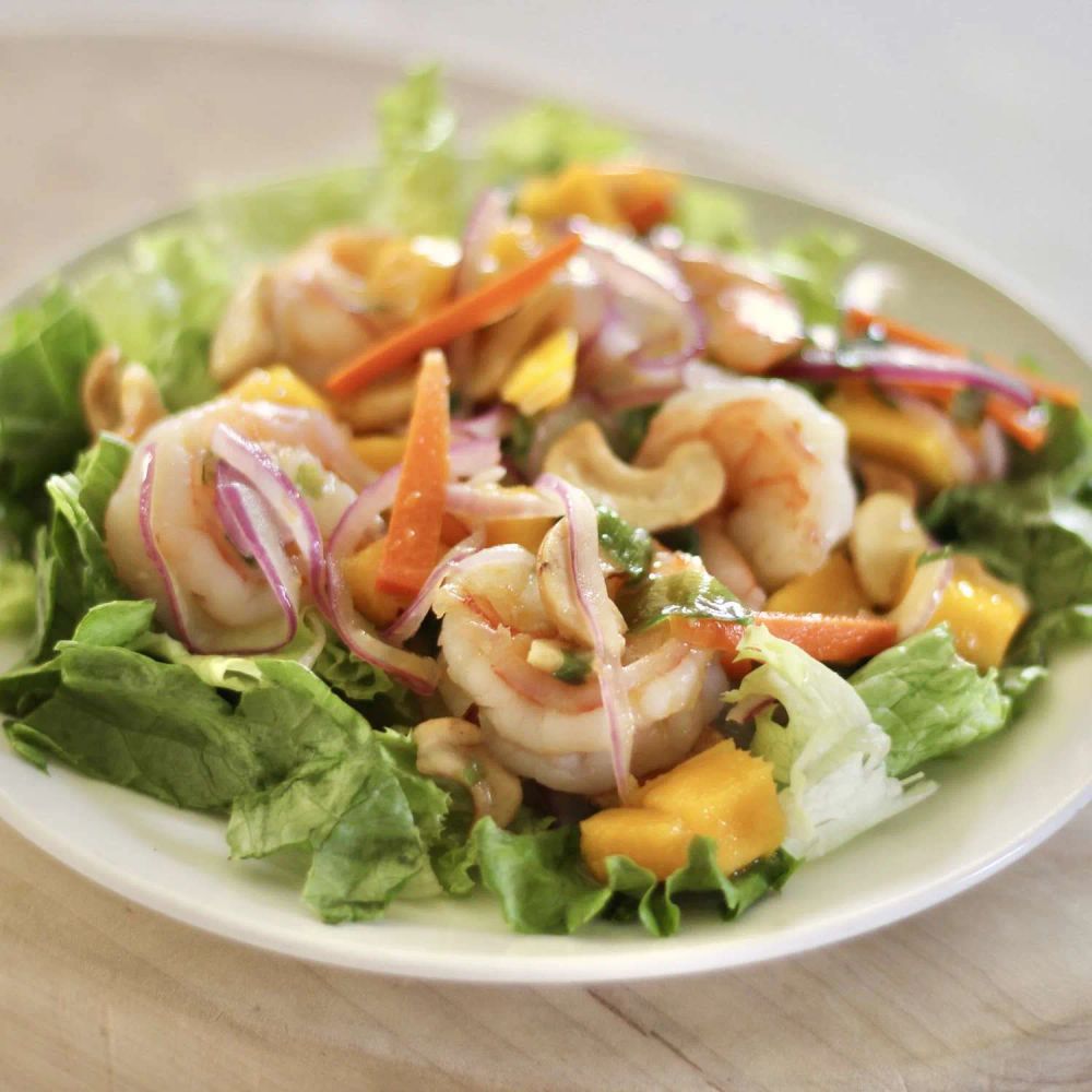 Thai Mango-Prawn Salad