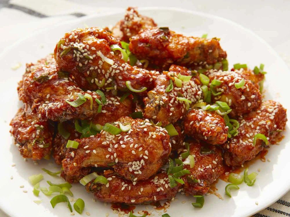 Air-Fried Korean Chicken Wings