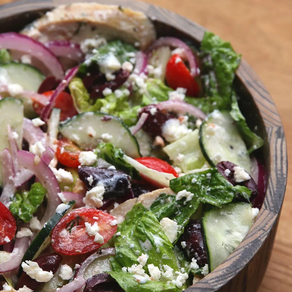 Healthy Mediterranean Salad