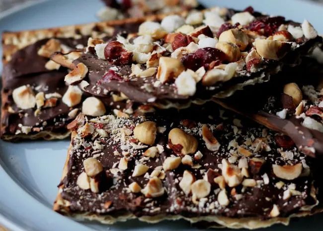 Chocolate-Covered Matzo