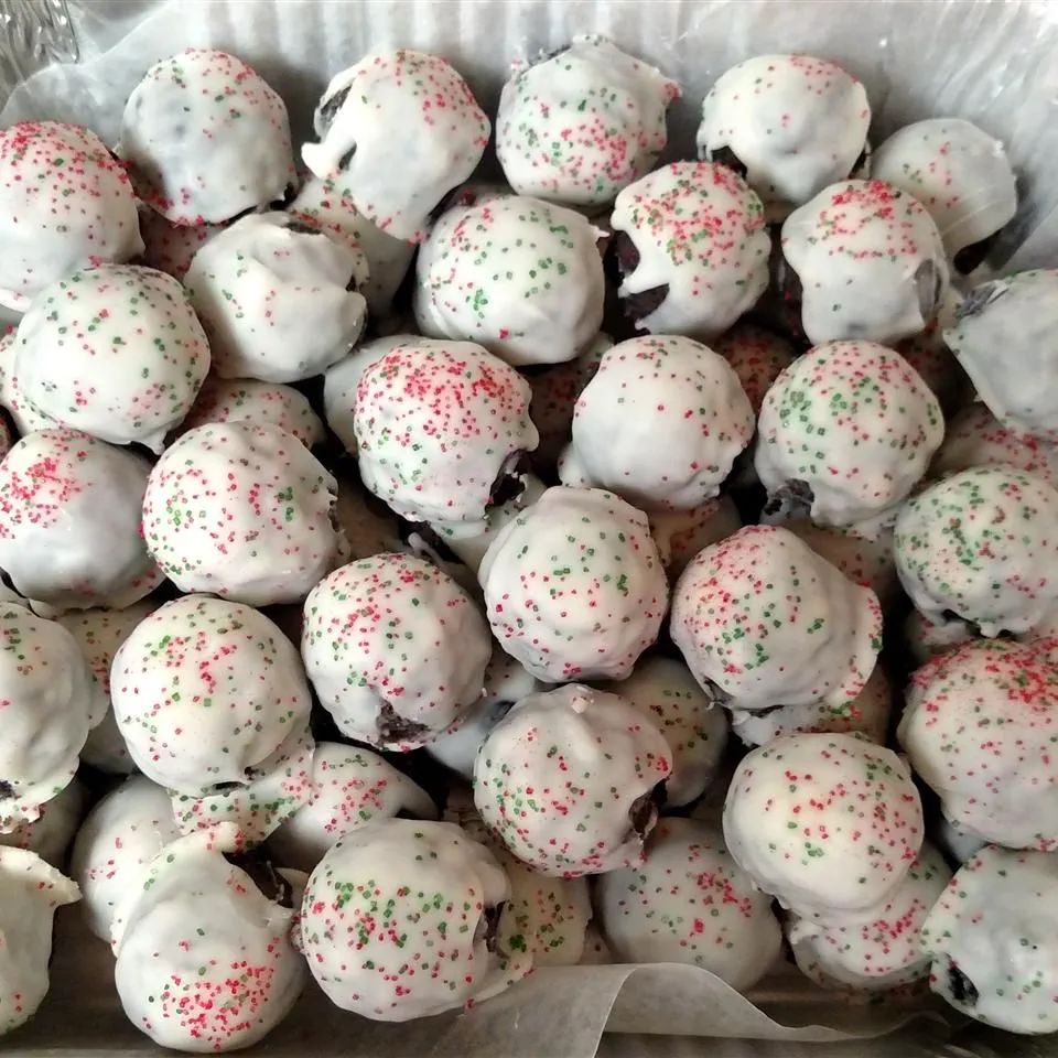 Oreo Balls with Almond Bark