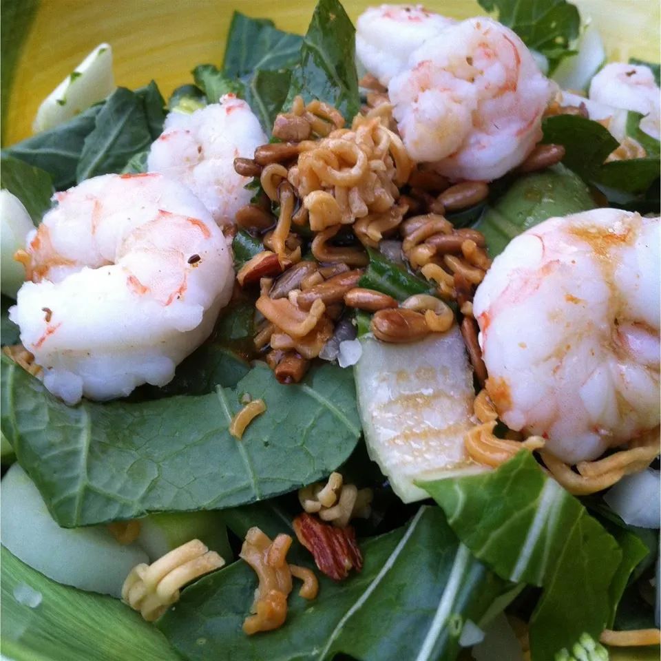 Crunchy Ramen-Bok Choy Salad