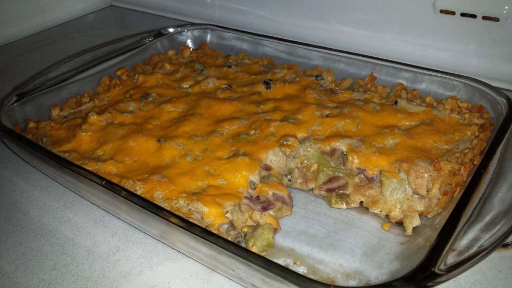 Turkey and Hash Brown Casserole