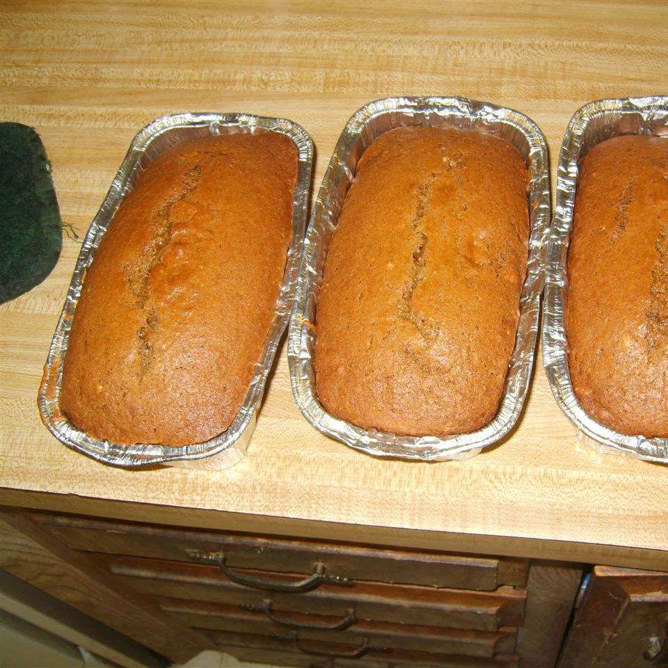 Pumpkin Walnut Bread