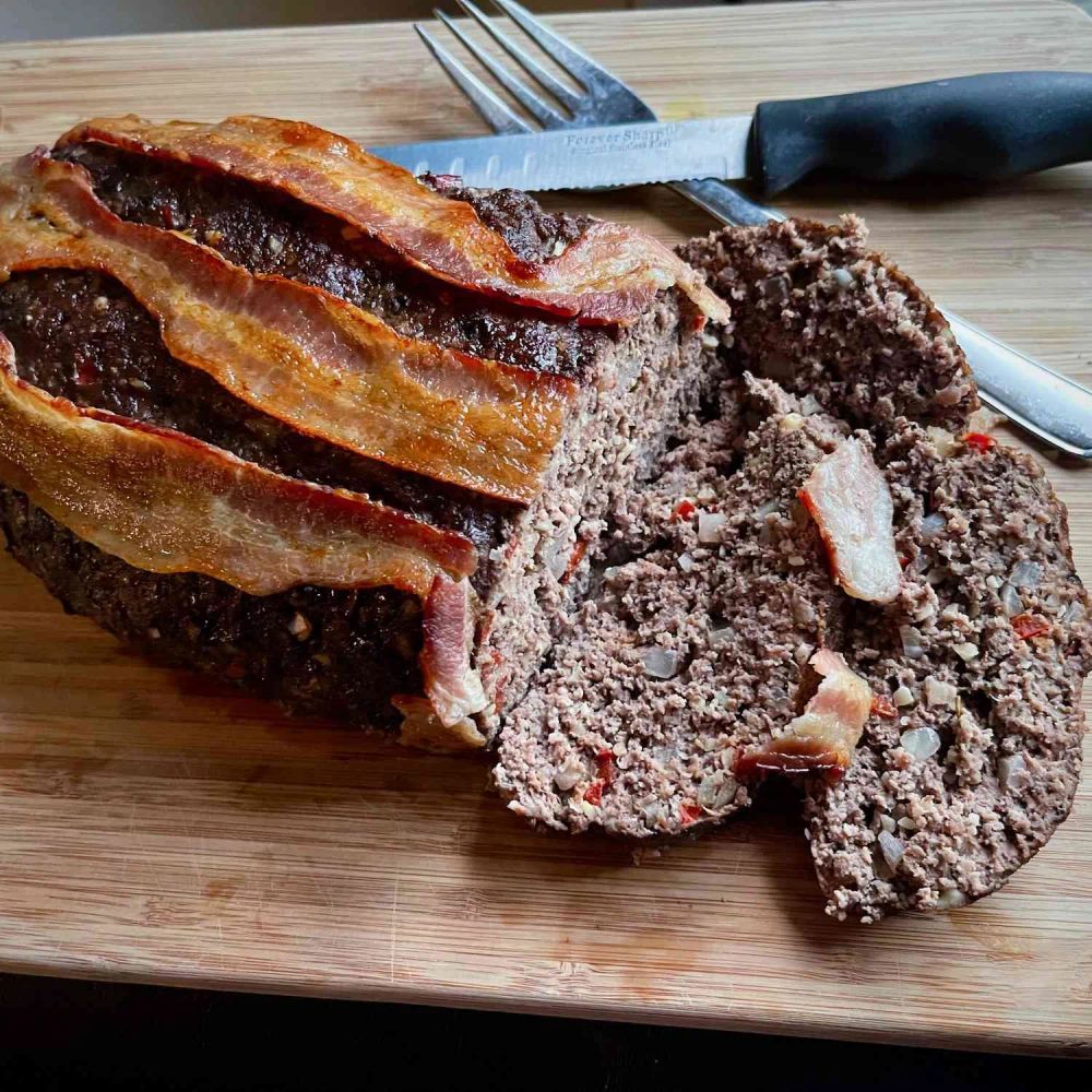 Ground Bison Meatloaf