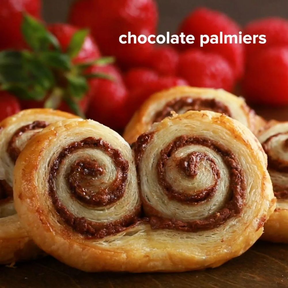 Chocolate Palmiers