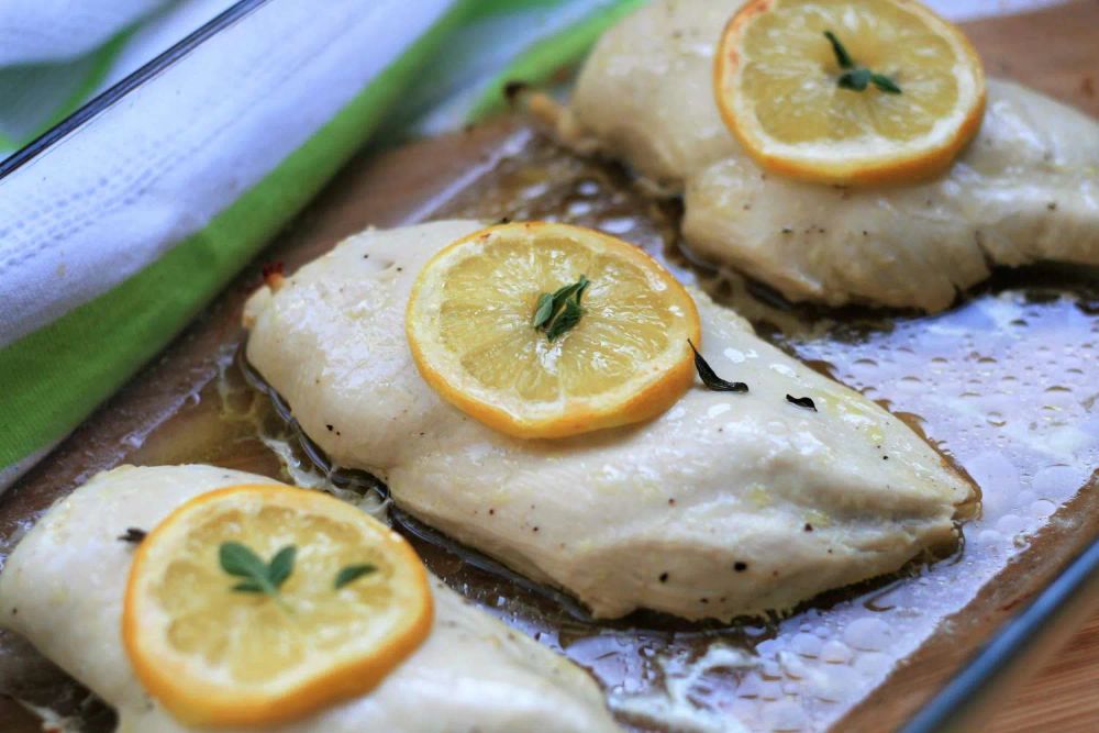 Feta-Brined Chicken Breasts