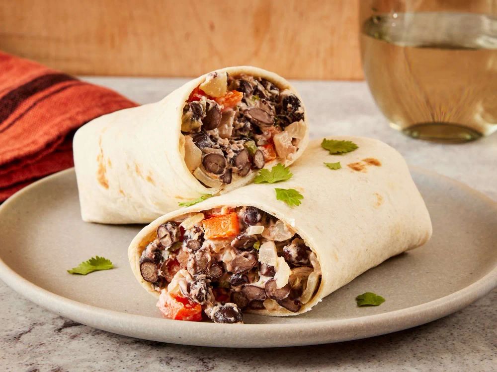 Delicious Black Bean Burritos