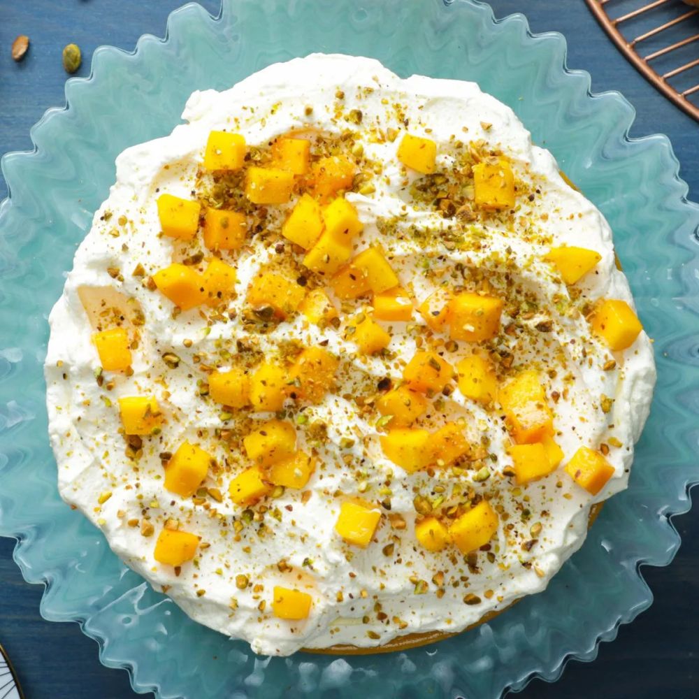 Mango Lassi Cheesecake