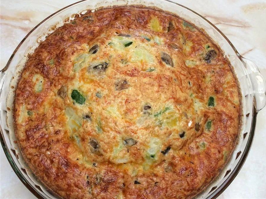 Spinach and Ham Quiche