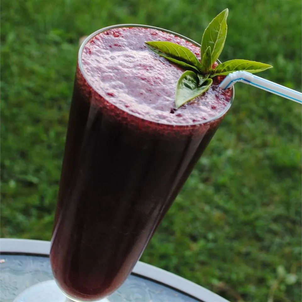 Refreshing Blueberry Soda