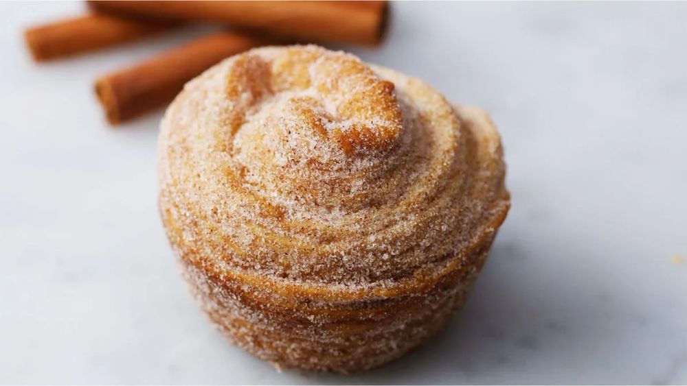 Churro Puff Pastry Muffin