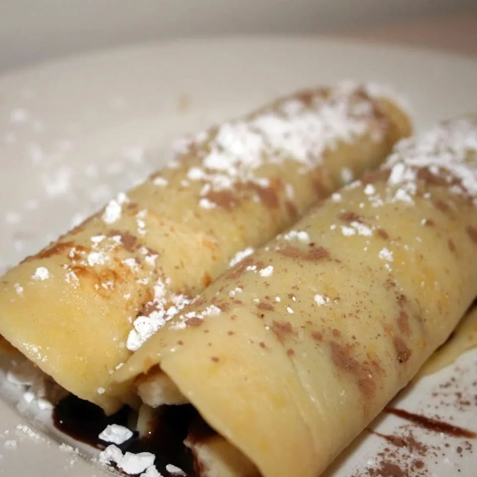 Chocolate Crepes with Banana