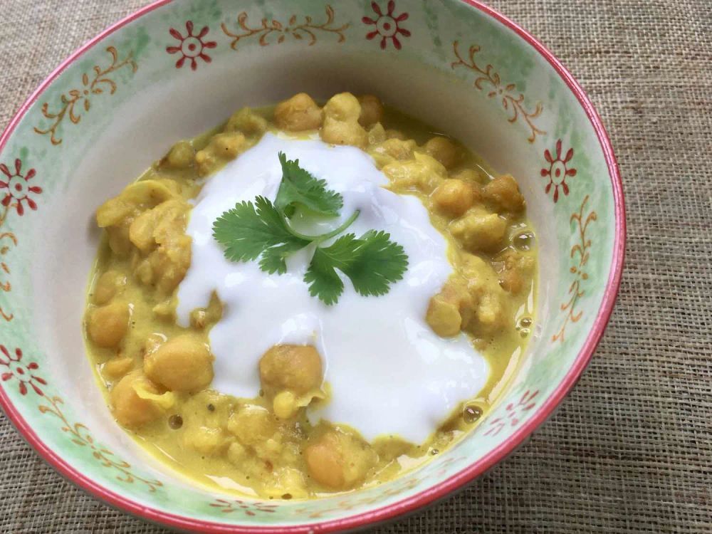 Clean-Eating Coconut Chickpea Curry