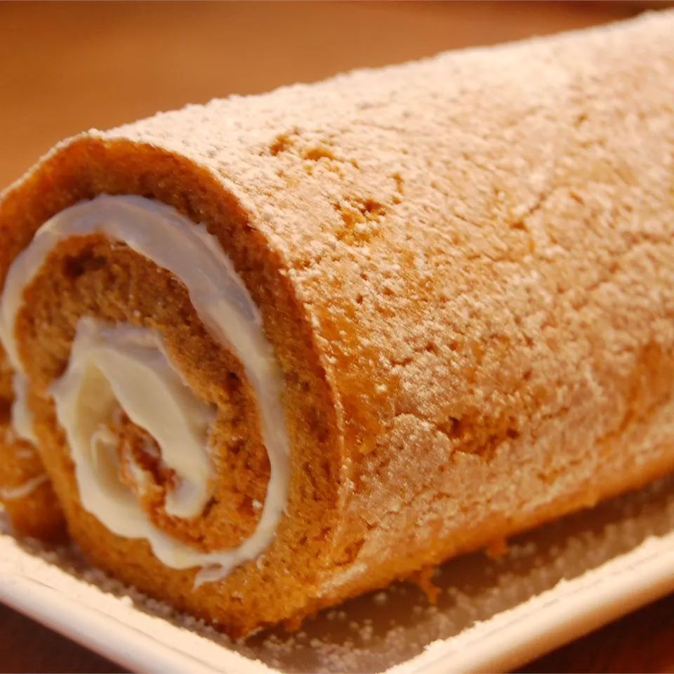 Pumpkin Roll Cake