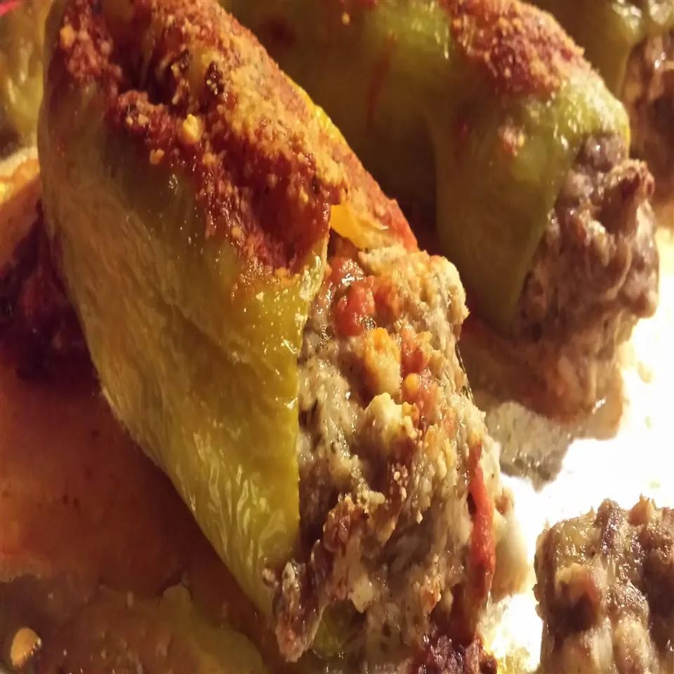 Peppers Stuffed with Sausage and Cream Cheese