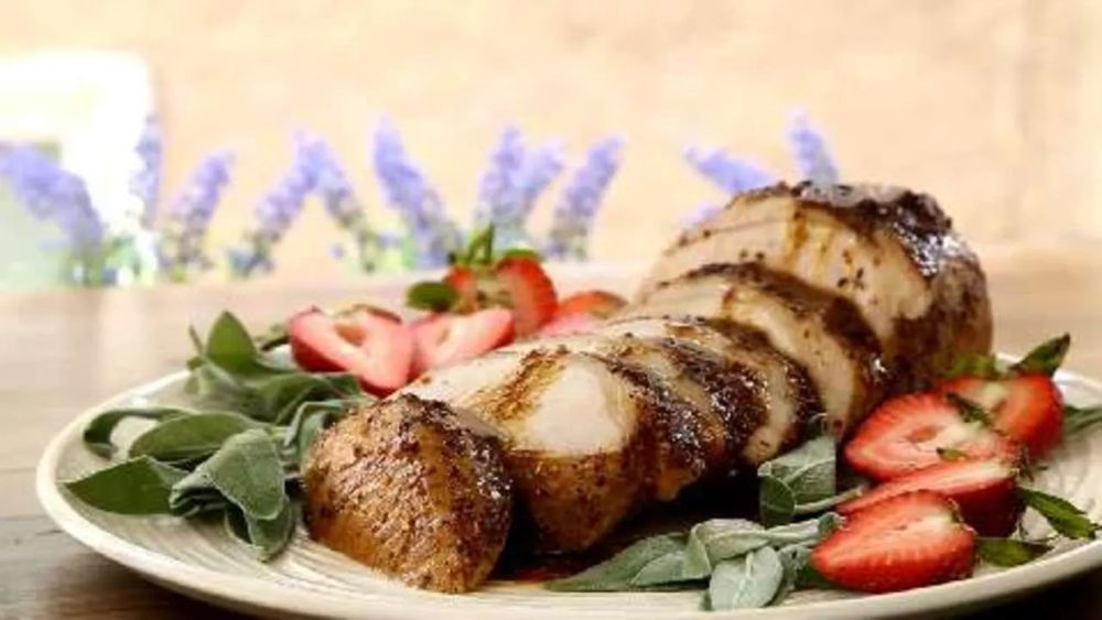 Balsamic Roasted Pork Loin