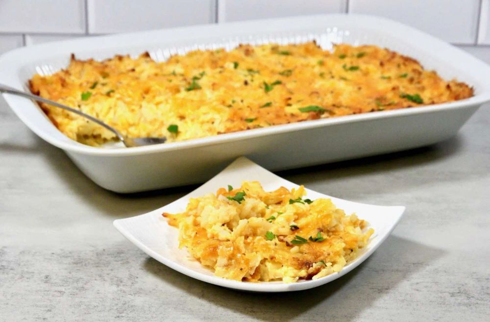 Copycat Cracker Barrel Hash Brown Casserole