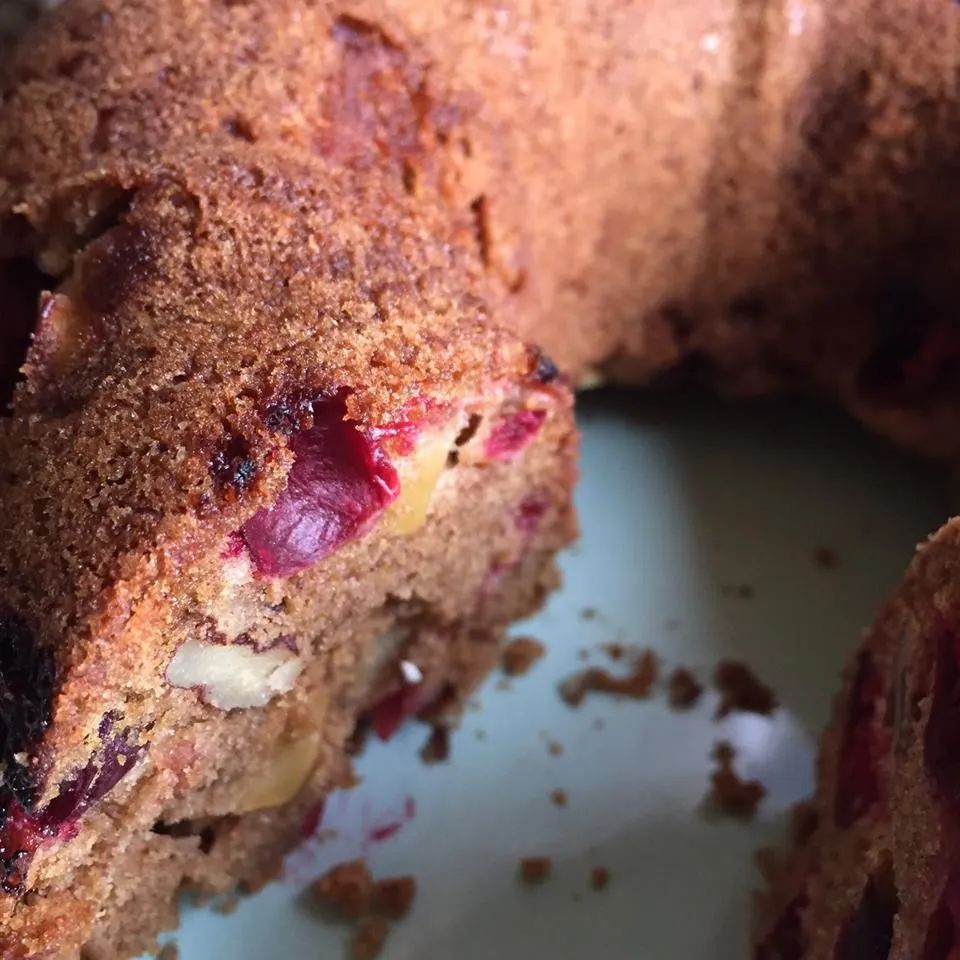 Cranberry Apple Cake