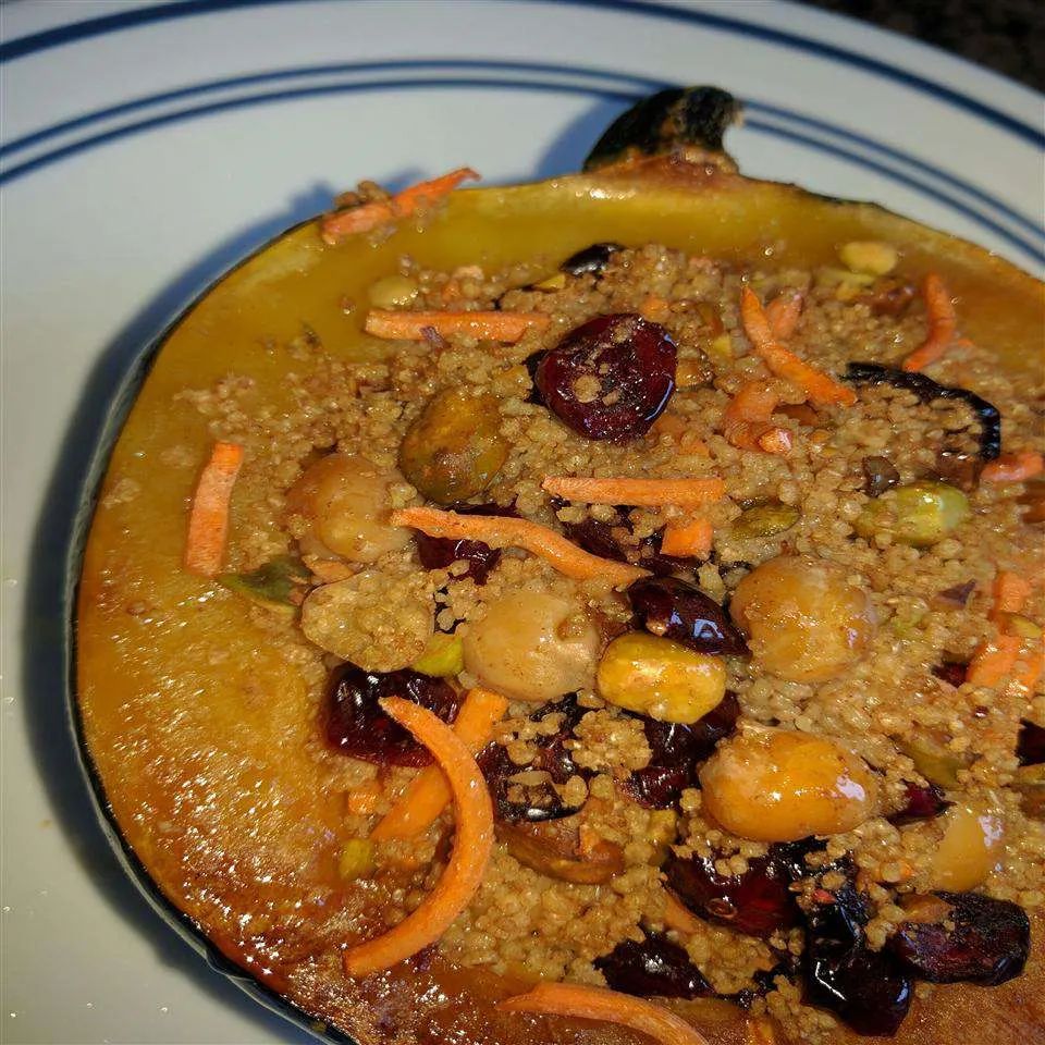 Couscous-Stuffed Acorn Squash