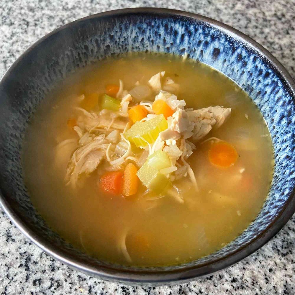 Hearty Chicken and Rice Soup