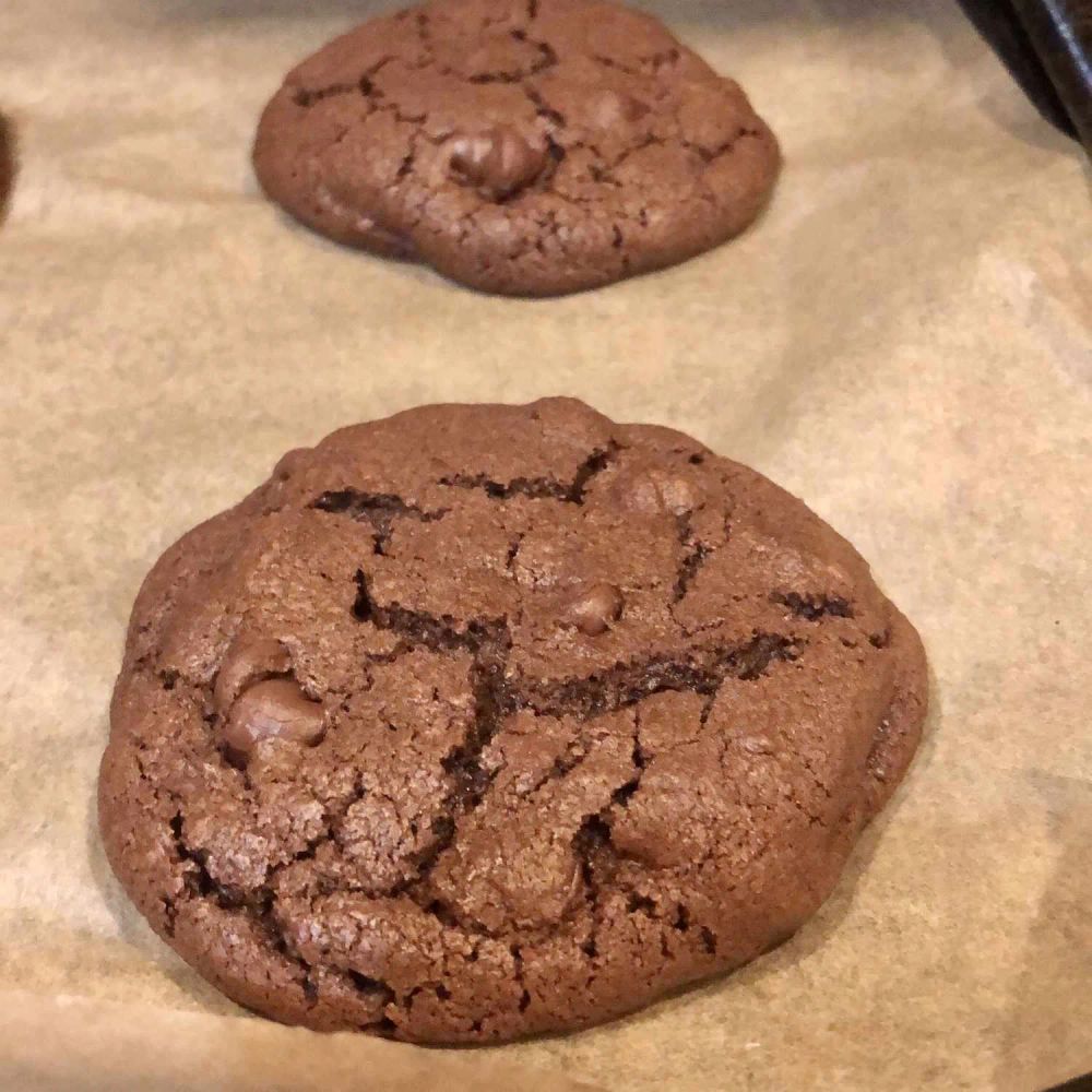 Chocolate Chocolate Chip Cookies