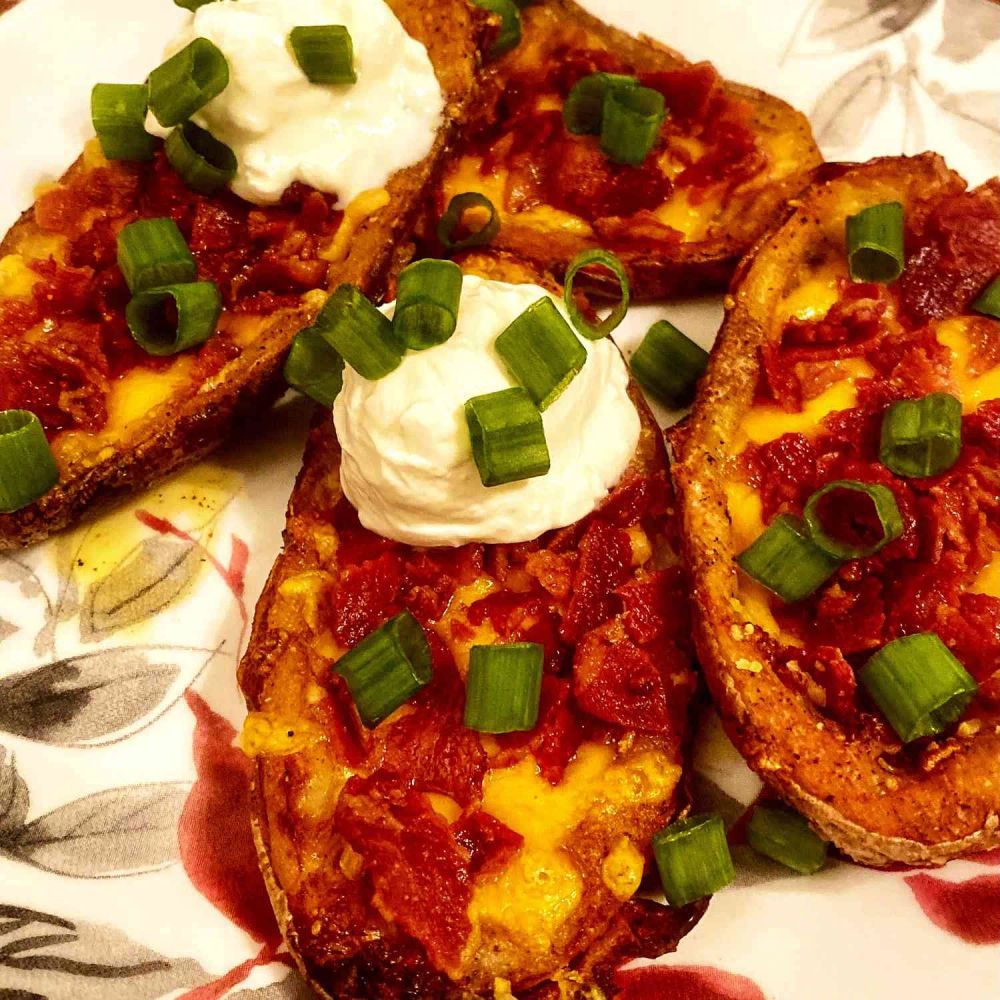 Loaded Baked Potato Skins