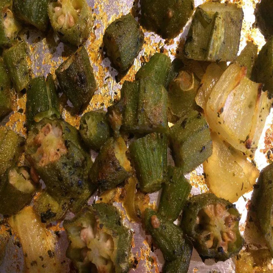 Super Easy Oven-Roasted Okra