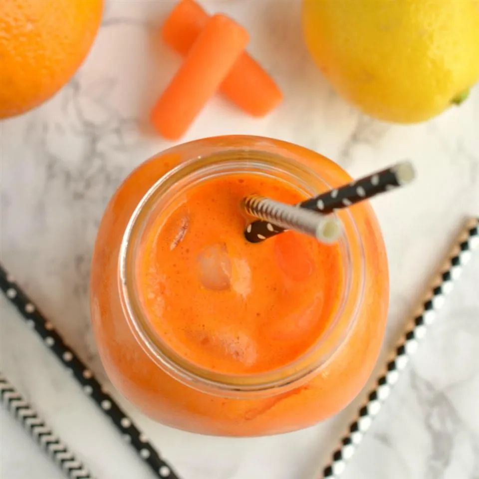 Orange Carrot Ginger Juice