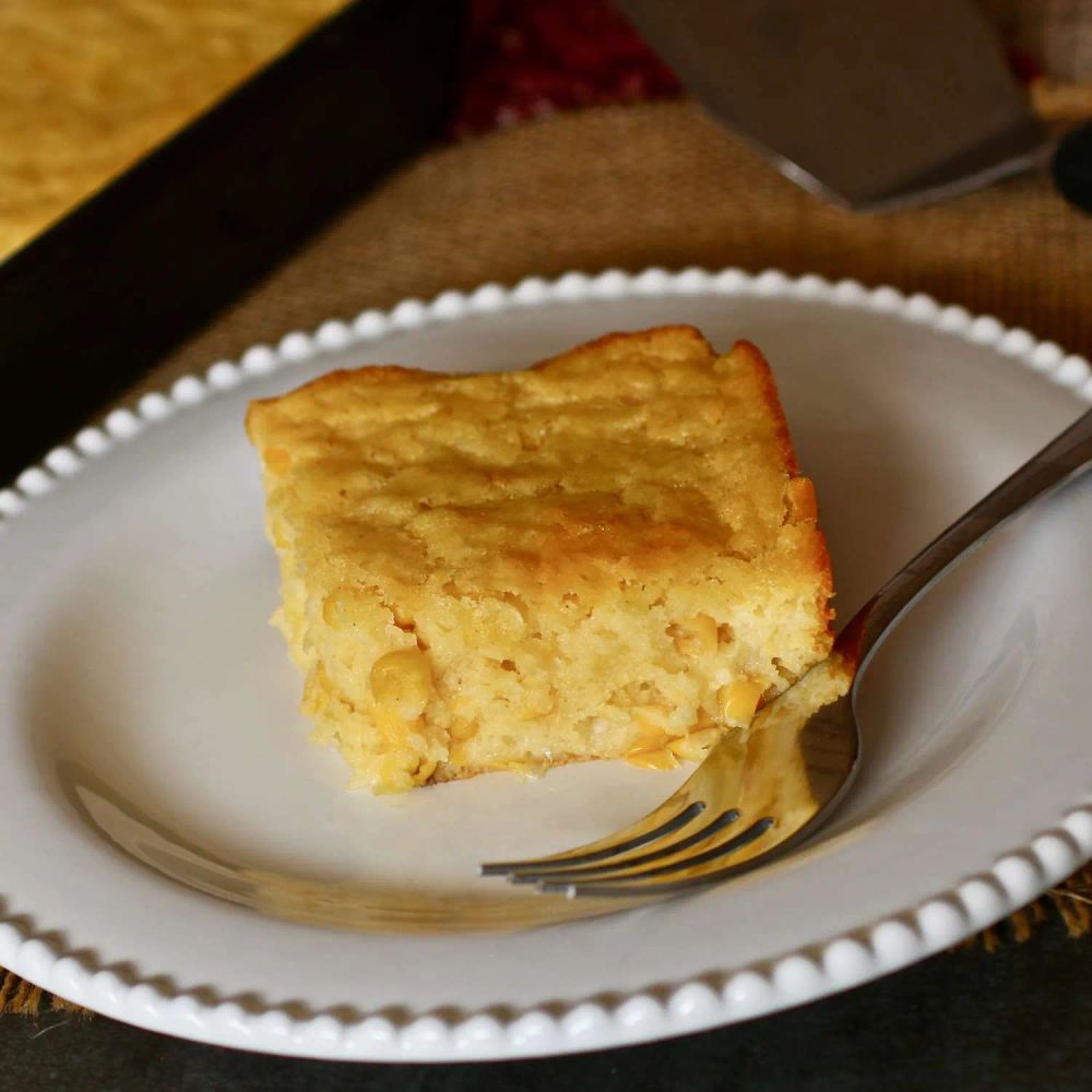 Vegetarian Creamed Corn Casserole from Scratch