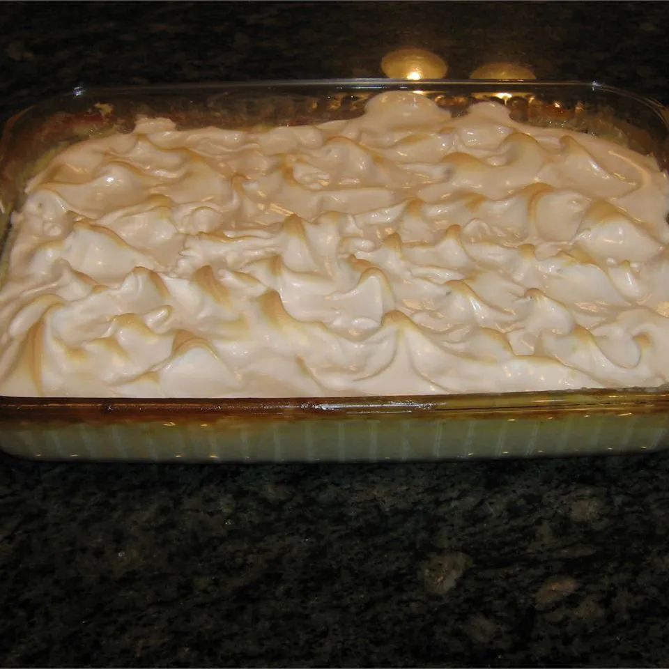 Grandma's Baked Rice Pudding with Meringue