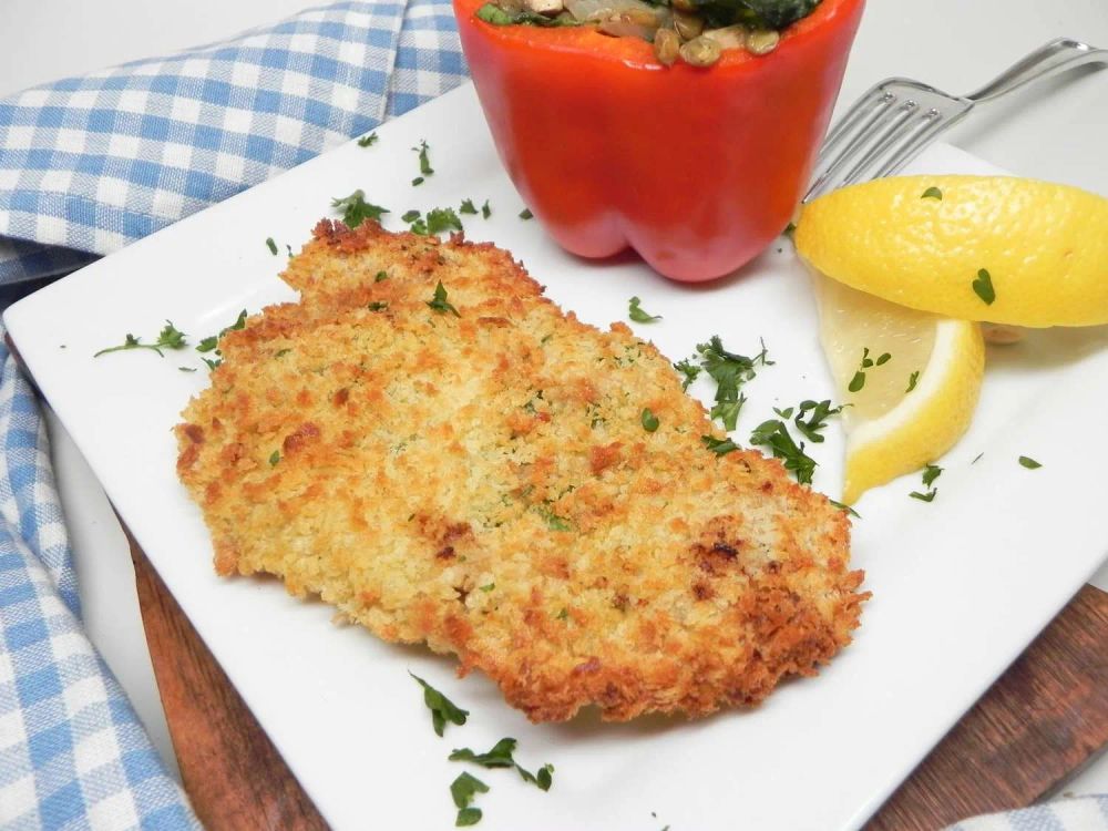 Air Fryer Wiener Schnitzel