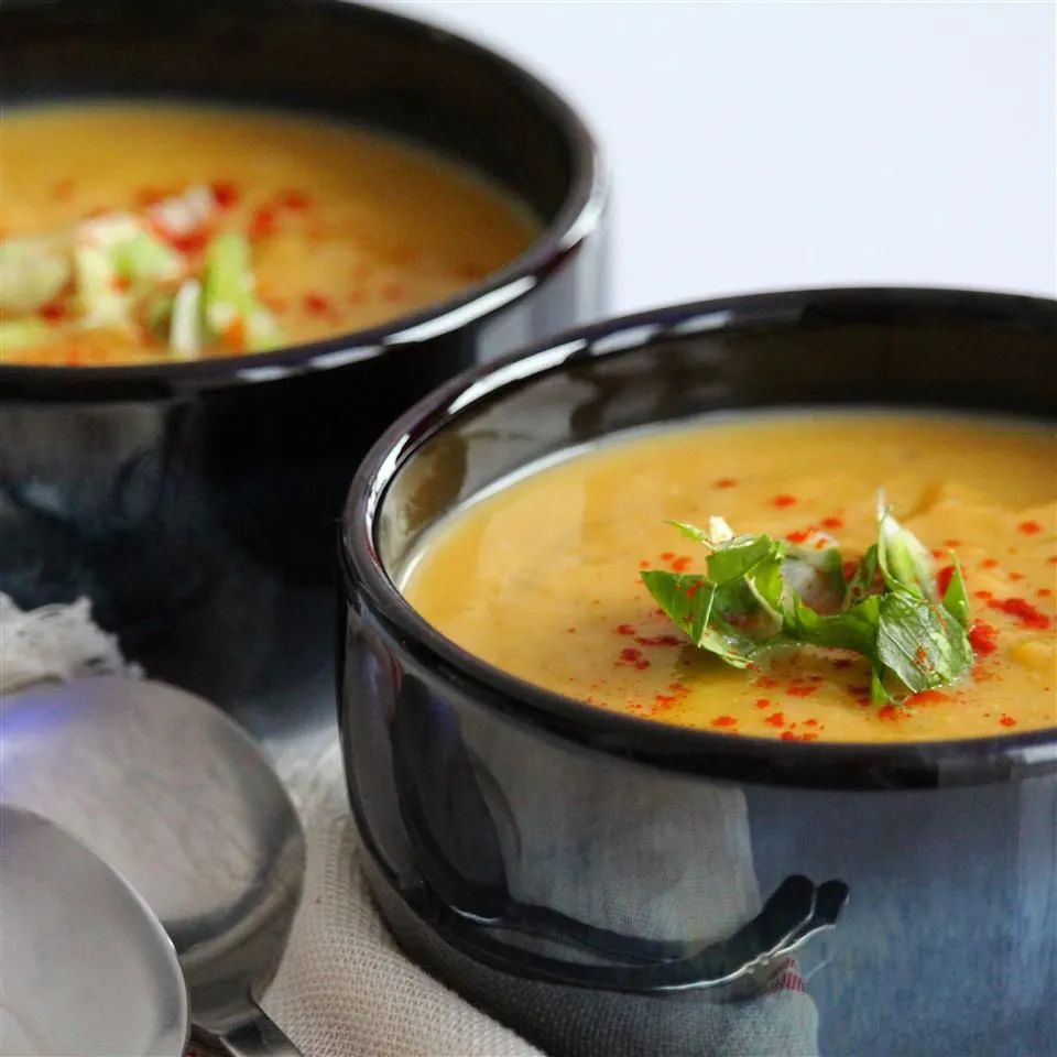 Coconut Curry Butternut Squash Soup