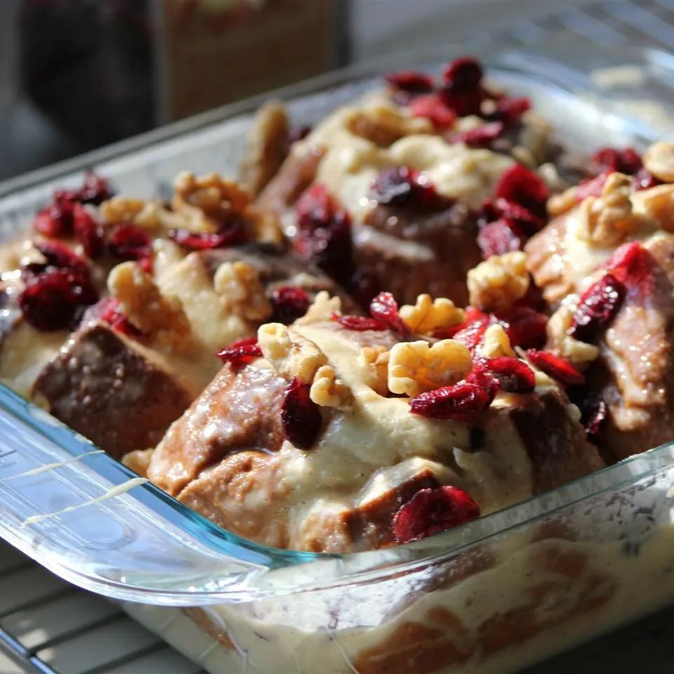 Cranberry Bread Pudding